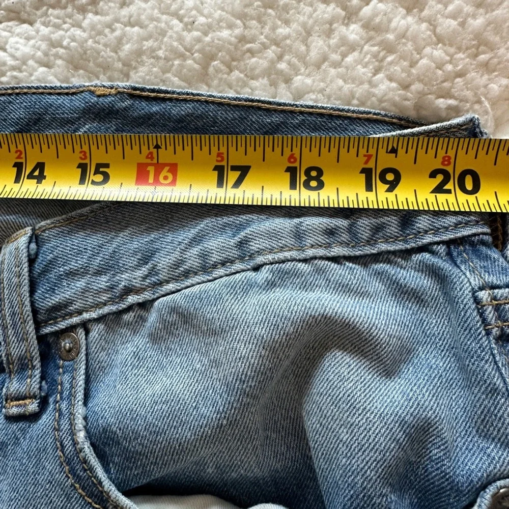 Old Navy Jeans Mens 42x30 Blue Skinny Built-In Tough‎ Denim Casual distressed
